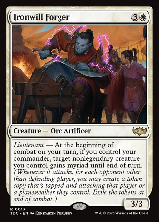 Ironwill Forger front