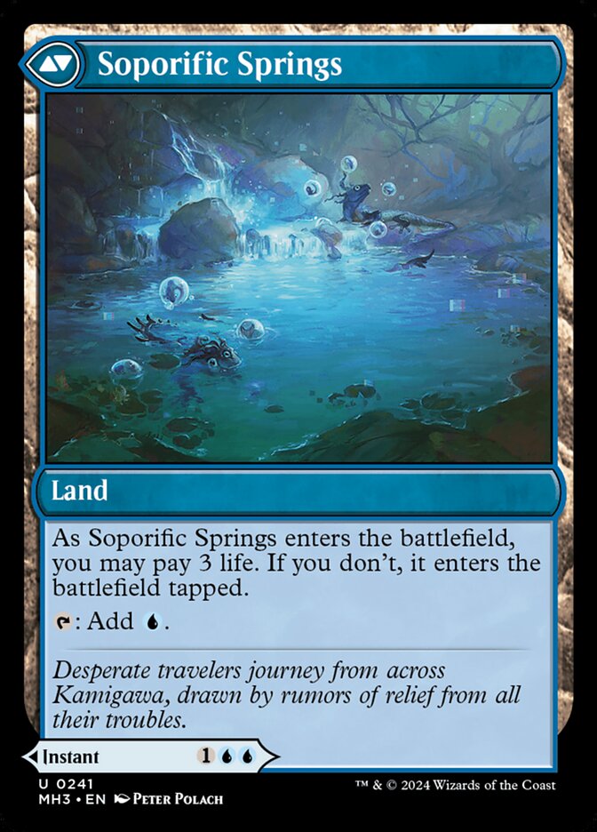 Sink into Stupor // Soporific Springs back
