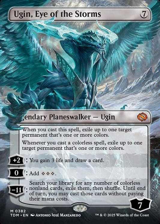 Ugin, Eye of the Storms // Ugin, Eye of the Storms front