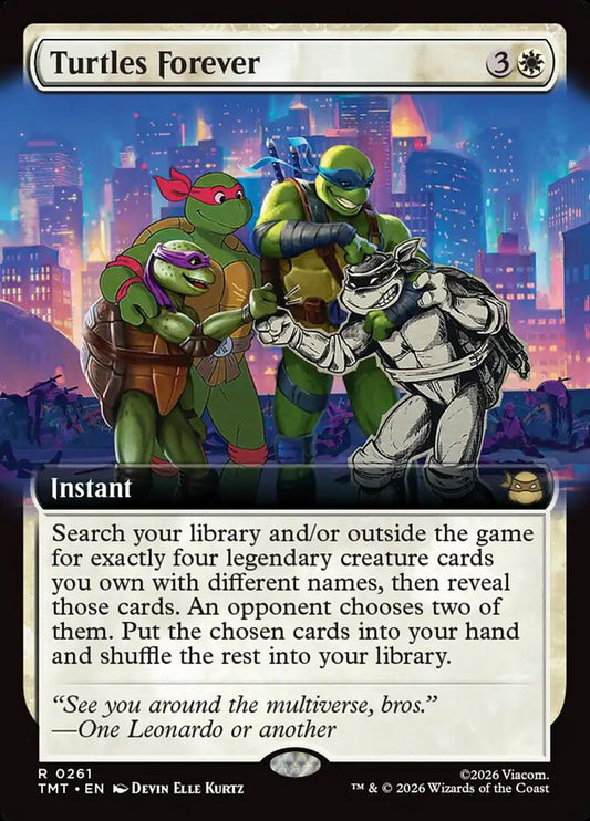 Turtles Forever front