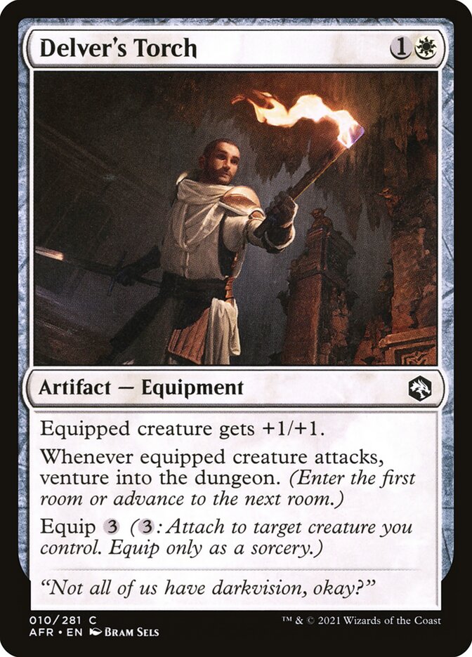 Delver's Torch front