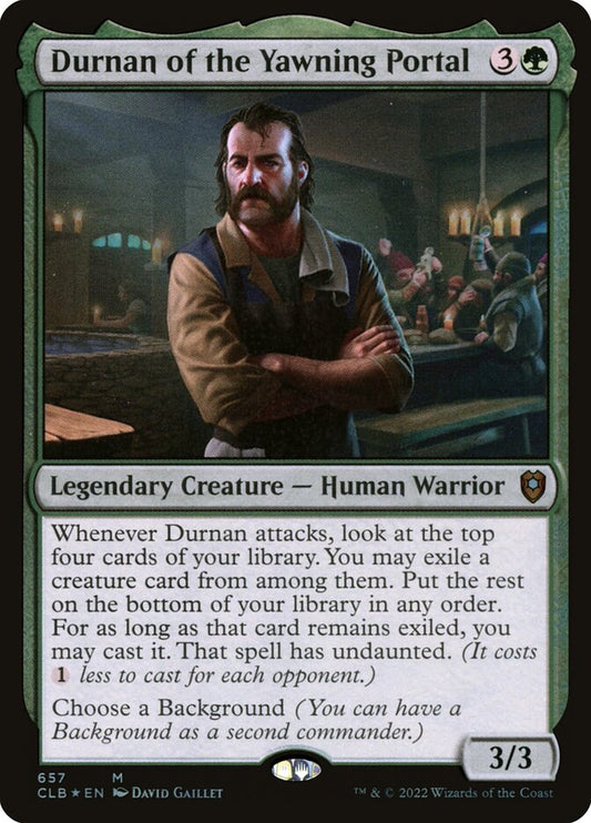 Durnan of the Yawning Portal front