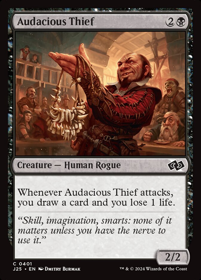 Audacious Thief front