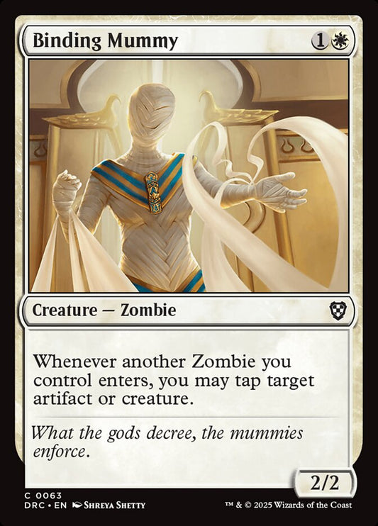 Binding Mummy front