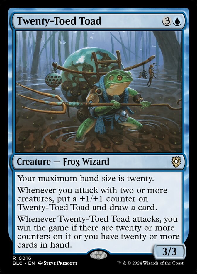 Twenty-Toed Toad front