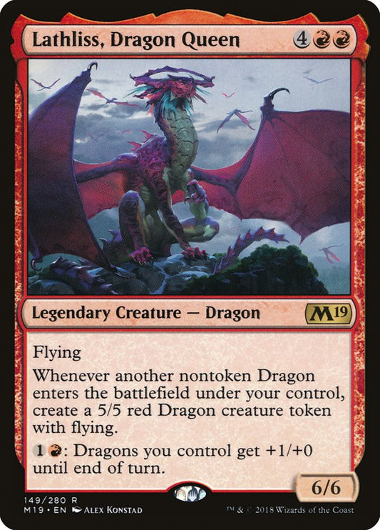 Lathliss, Dragon Queen front