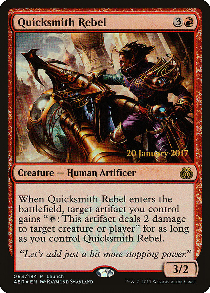 Quicksmith Rebel front
