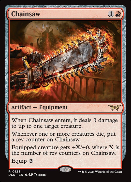Chainsaw front