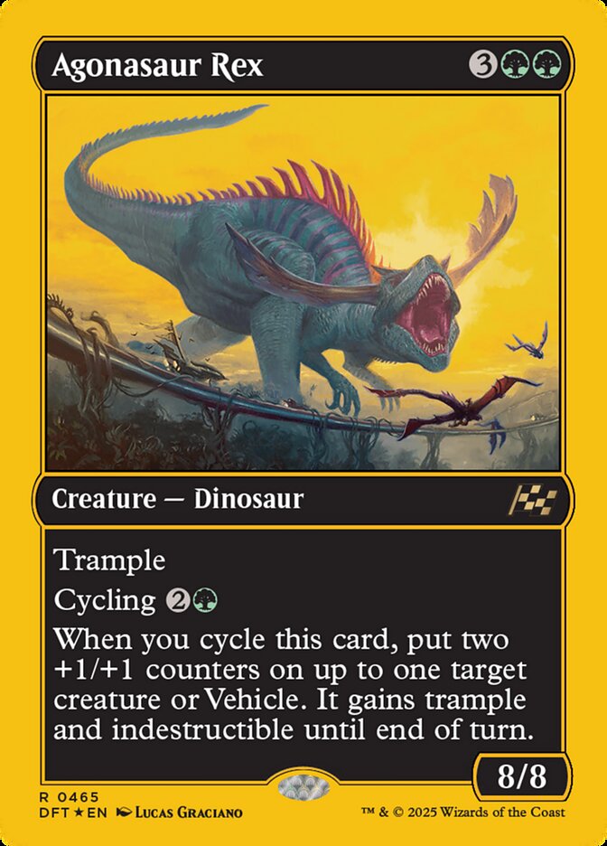 Agonasaur Rex front