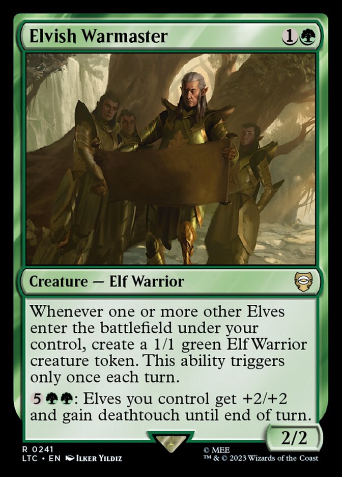 Elvish Warmaster front