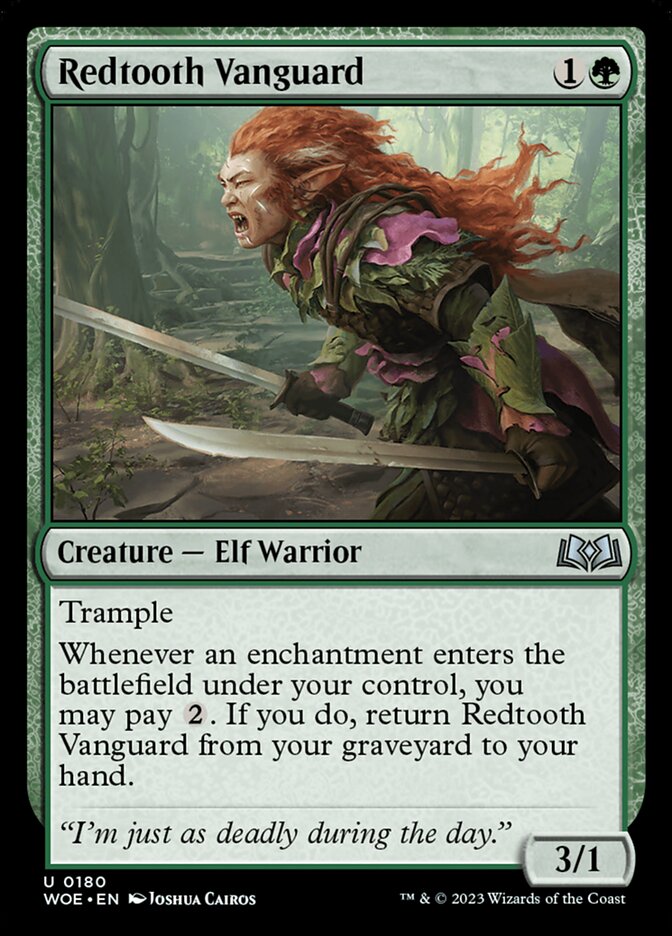 Redtooth Vanguard front