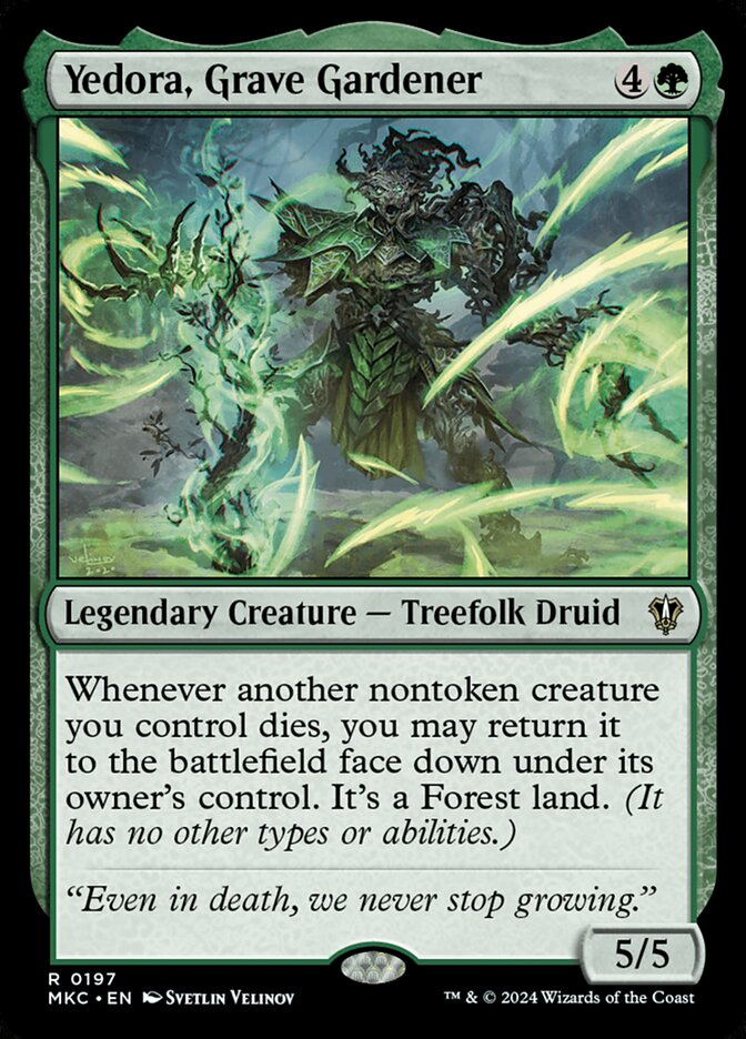 Yedora, Grave Gardener front