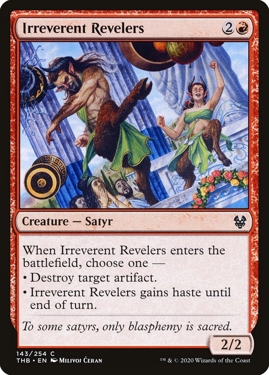 Irreverent Revelers front