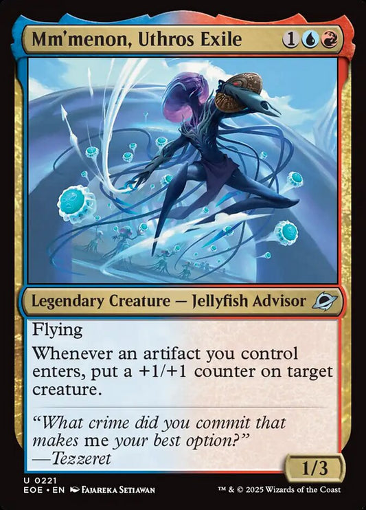 Mm'menon, Uthros Exile front