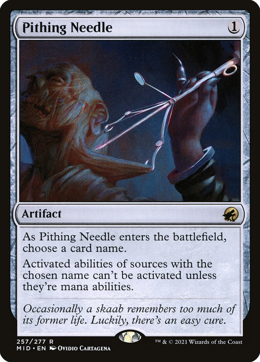 Pithing Needle front