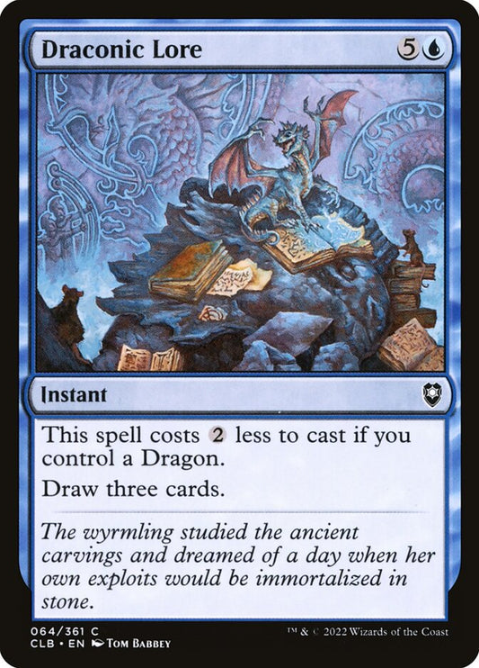 Draconic Lore front