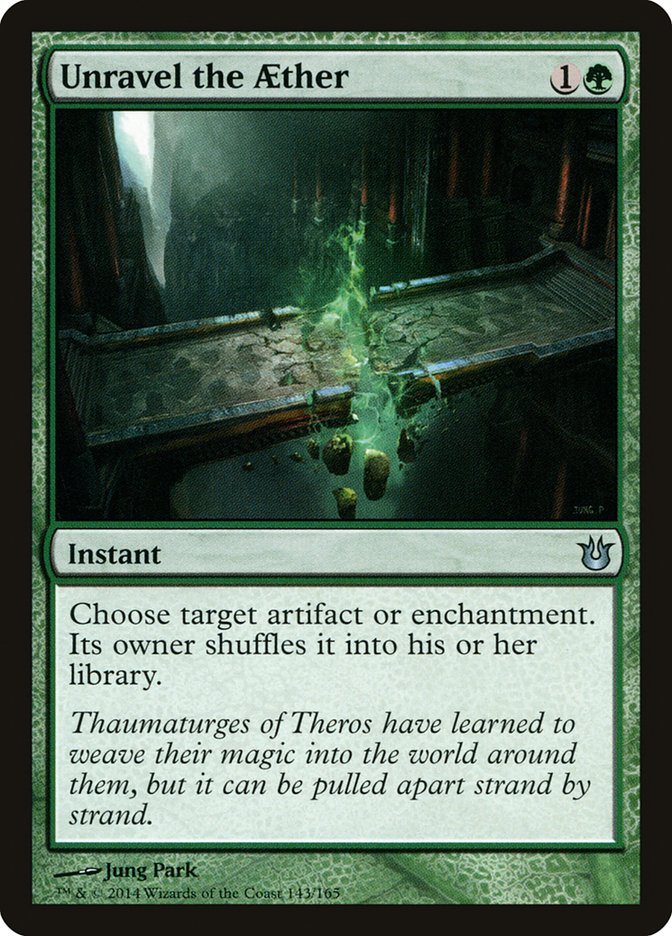 Unravel the Aether front