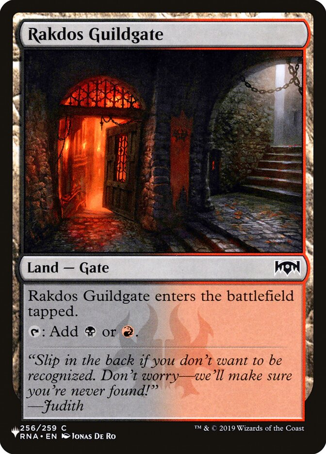 Rakdos Guildgate front