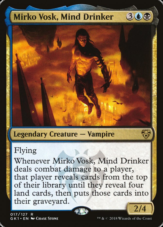 Mirko Vosk, Mind Drinker front
