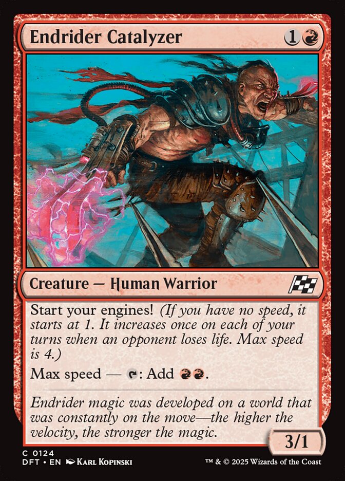 Endrider Catalyzer front