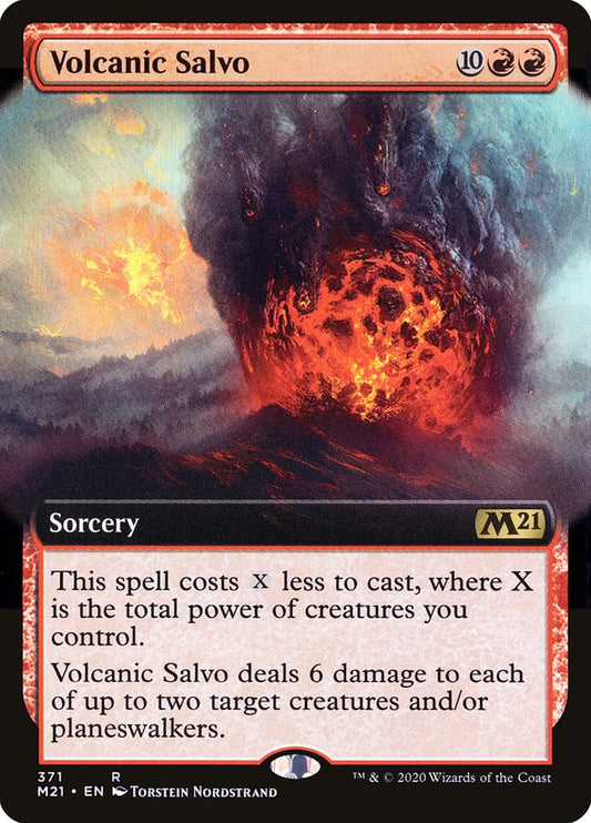 Volcanic Salvo front