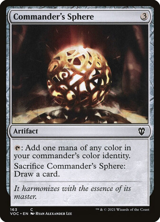 Commander's Sphere front