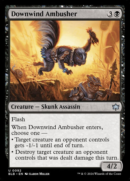 Downwind Ambusher front