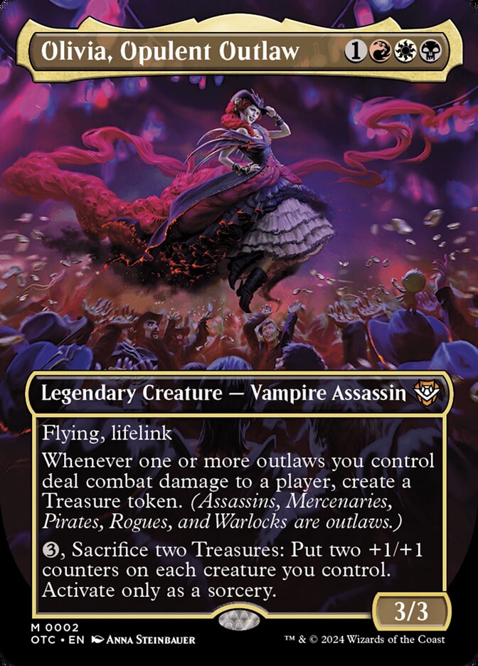 Olivia, Opulent Outlaw front