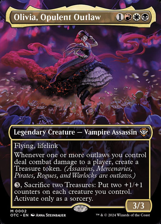 Olivia, Opulent Outlaw front