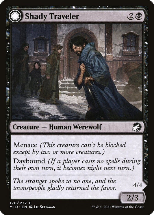 Shady Traveler // Stalking Predator front