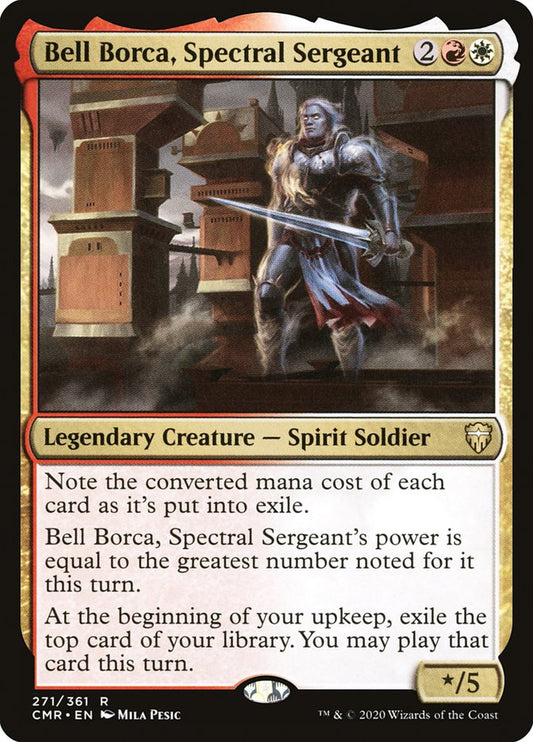 Bell Borca, Spectral Sergeant front