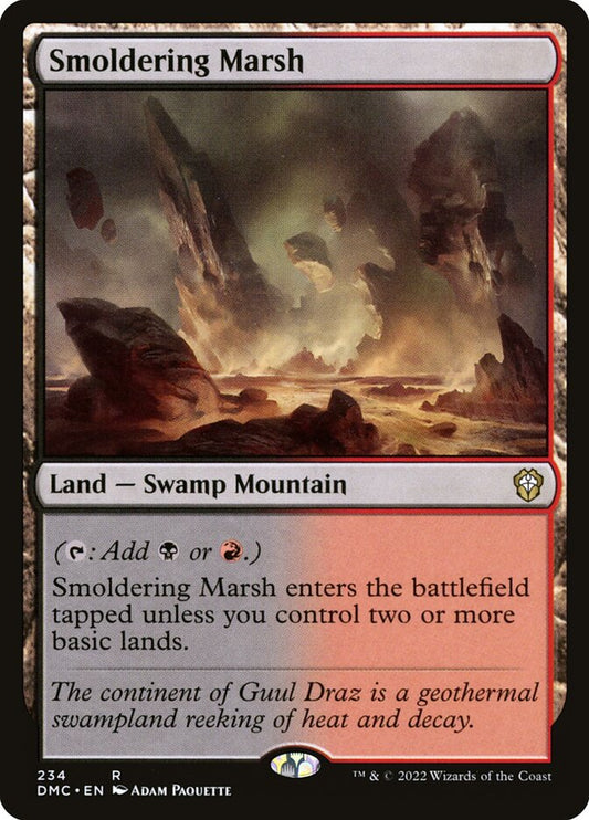 Smoldering Marsh front