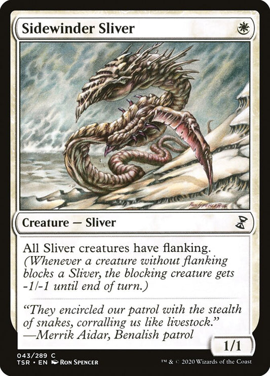 Sidewinder Sliver front