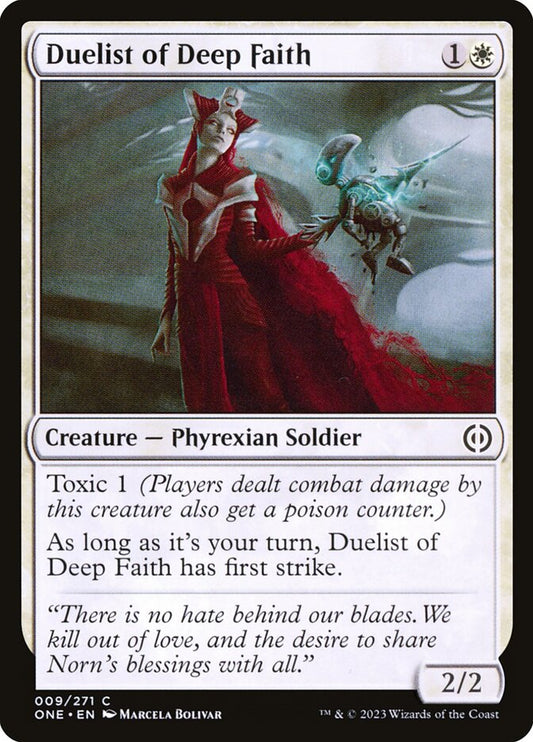 Duelist of Deep Faith front