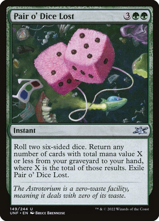 Pair o' Dice Lost front