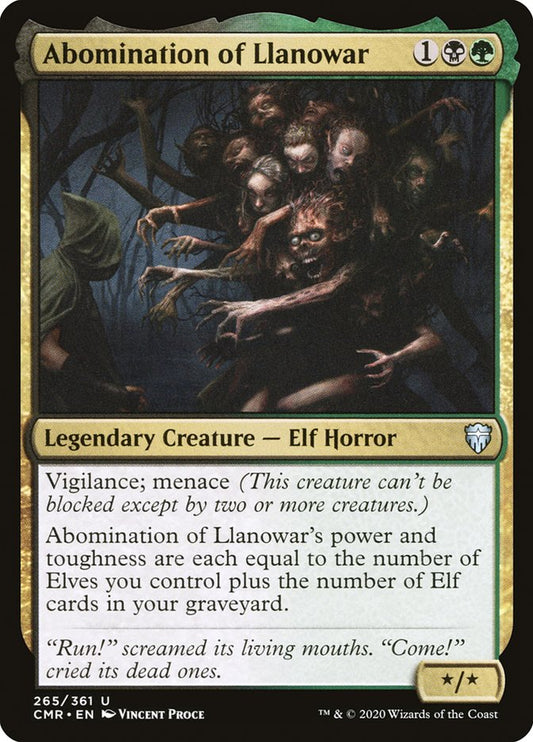 Abomination of Llanowar front