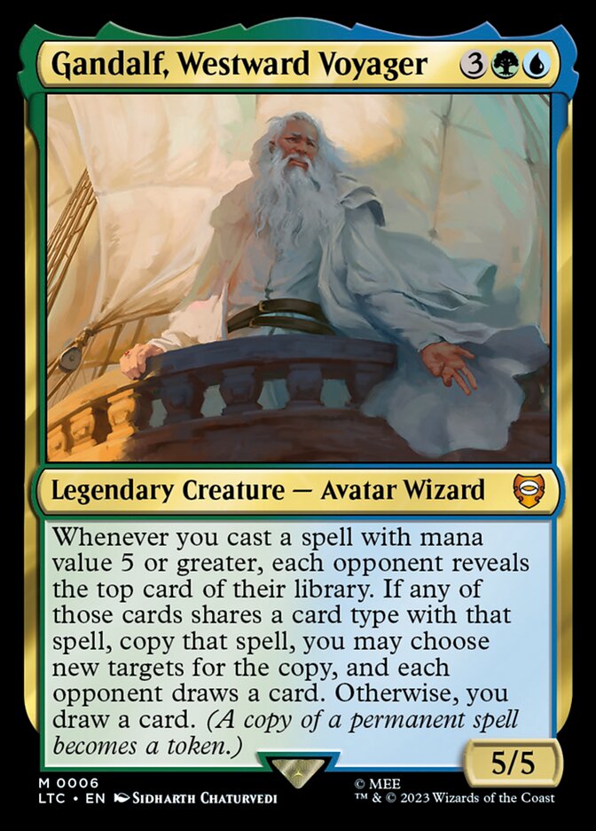 Gandalf, Westward Voyager front