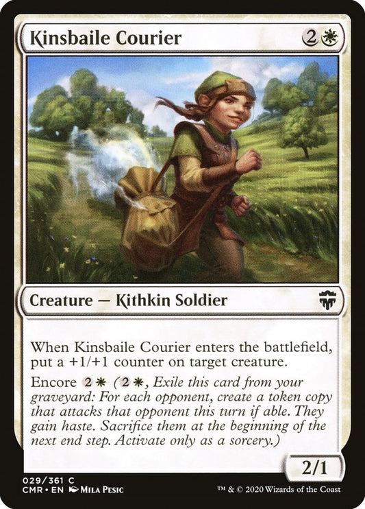 Kinsbaile Courier front