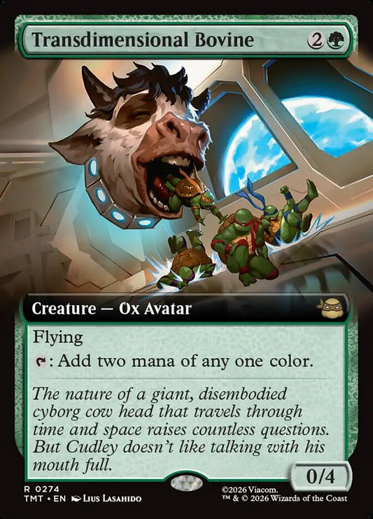 Transdimensional Bovine front