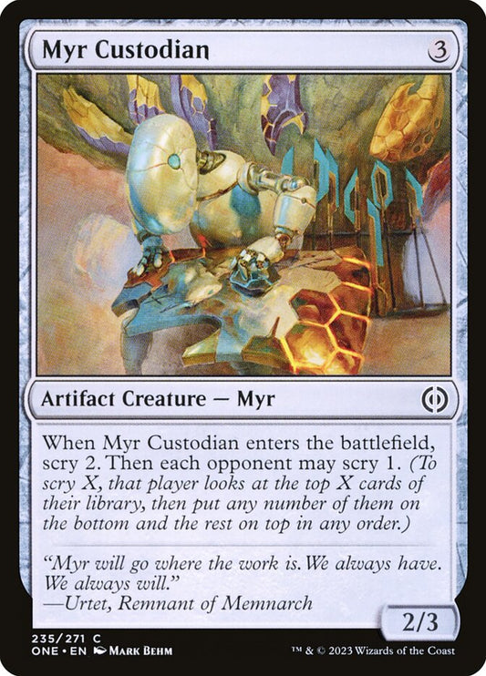 Myr Custodian front