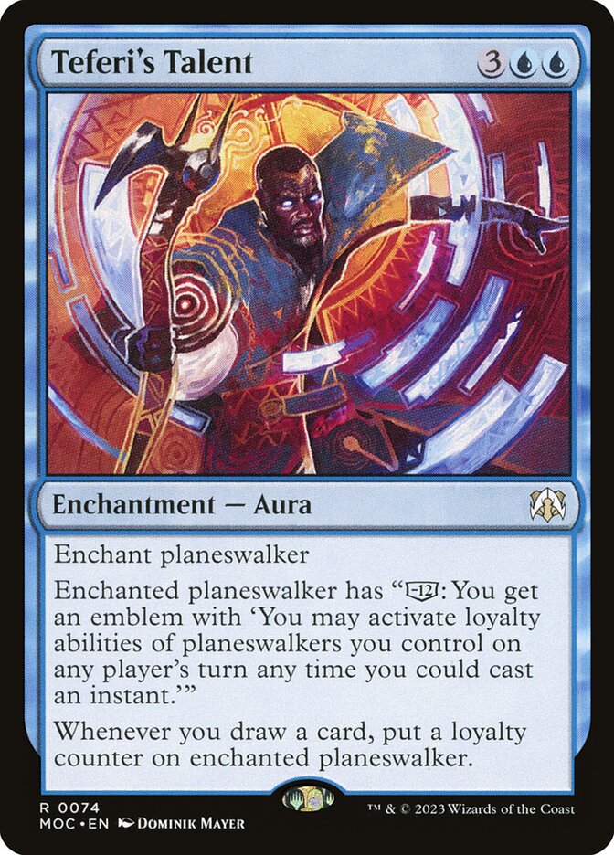 Teferi's Talent front