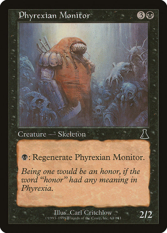 Phyrexian Monitor front