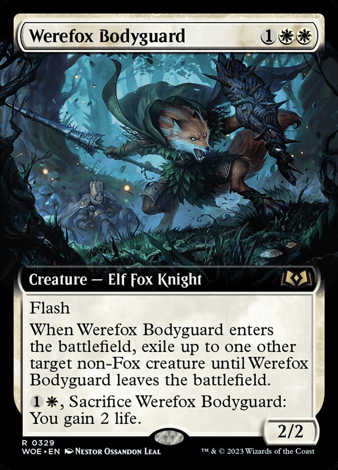 Werefox Bodyguard front