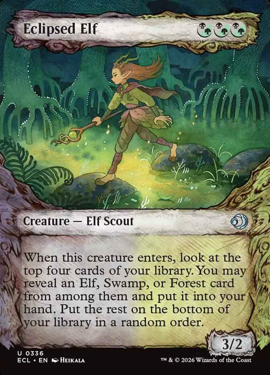 Eclipsed Elf (Borderless)