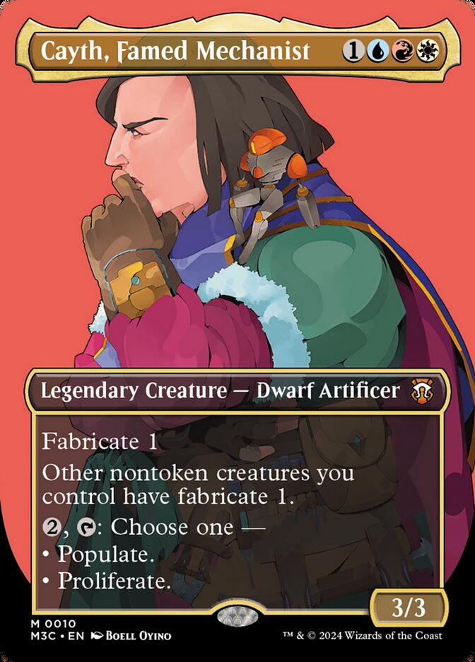 Cayth, Famed Mechanist front