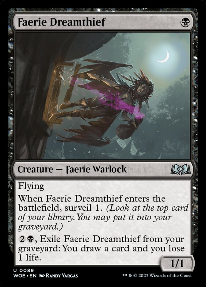 Faerie Dreamthief front
