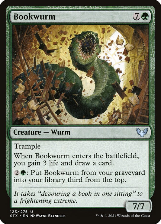 Bookwurm front