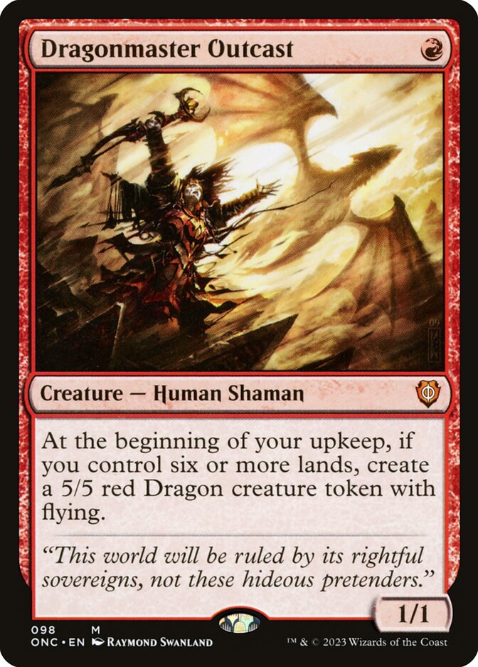 Dragonmaster Outcast front