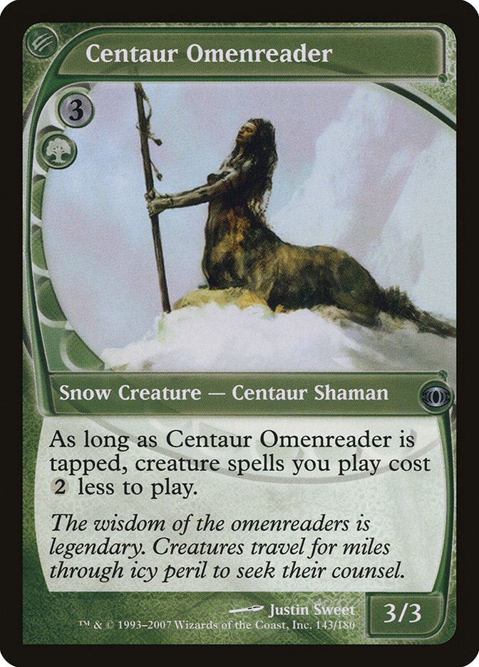 Centaur Omenreader front