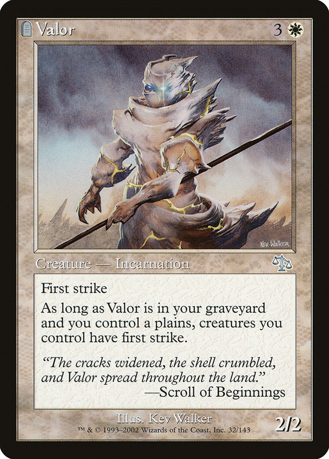 Valor front